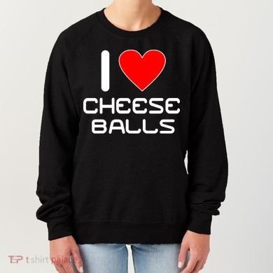 I Heart Cheese Balls Women's Sweatshirt