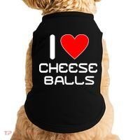 I Heart Cheese Balls Doggie Tank thumb 0