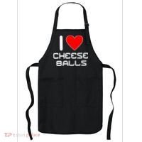 I Heart Cheese Balls Apron thumb 0