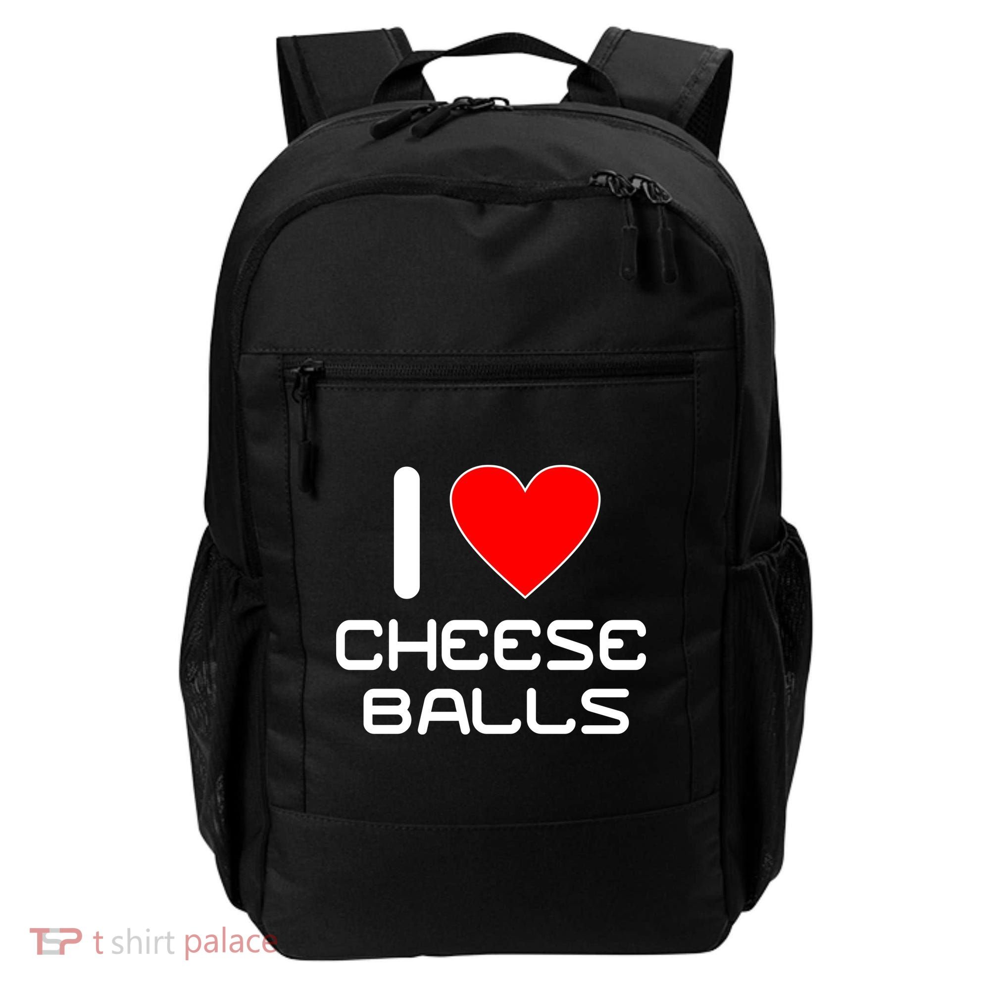 I Heart Cheese Balls Backpack