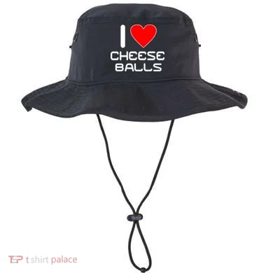 I Heart Cheese Balls Bucket Hat