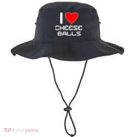I Heart Cheese Balls Bucket Hat thumb 0