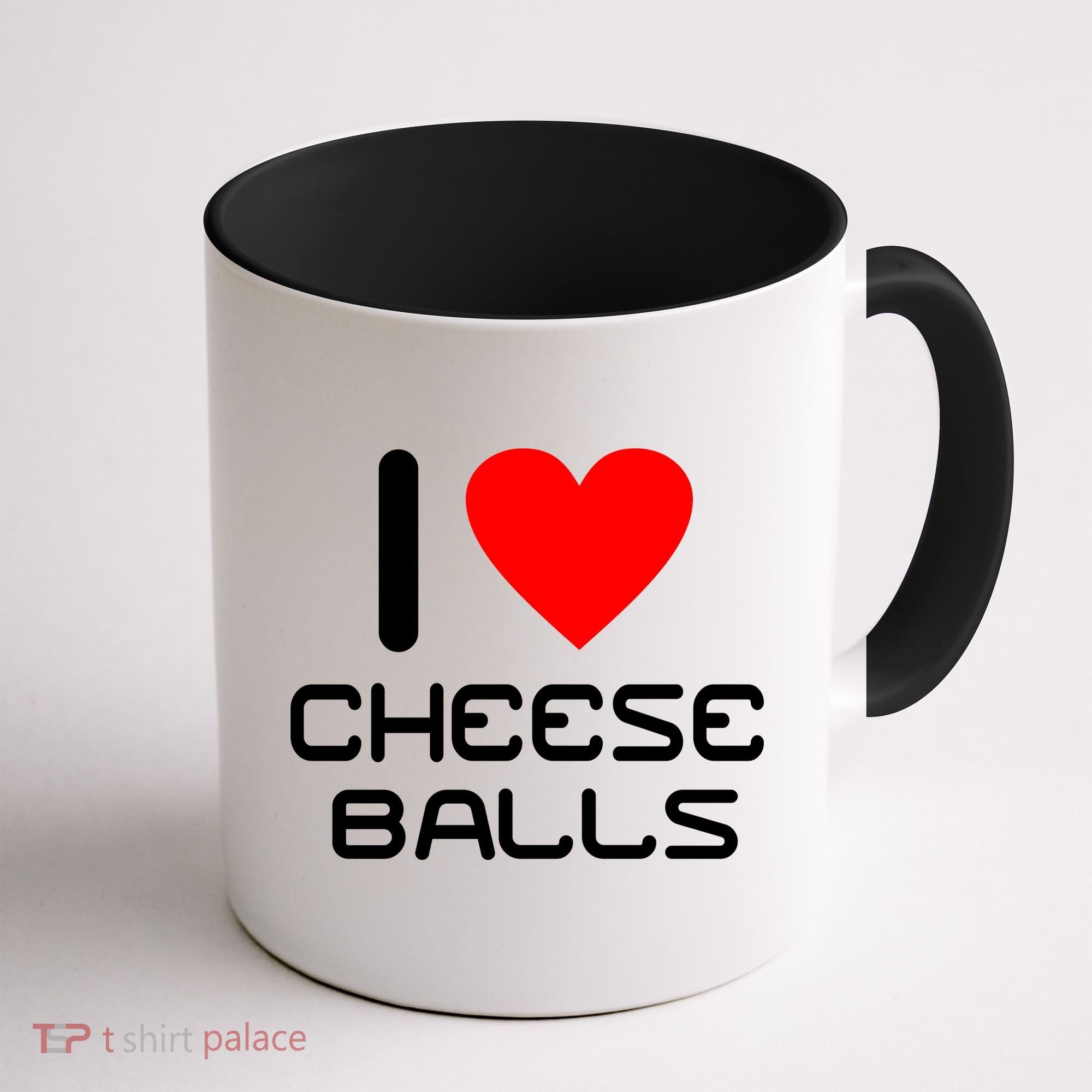 I Heart Cheese Balls Coffee Mug