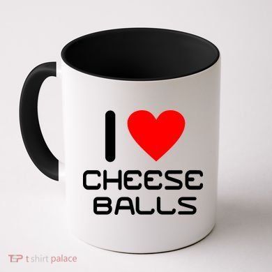 I Heart Cheese Balls Coffee Mug