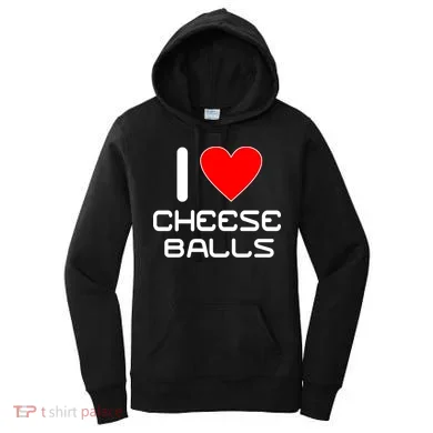 I Heart Cheese Balls Women's Hoodie