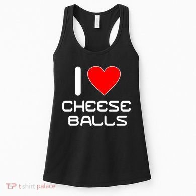 I Heart Cheese Balls Women's Tank Top
