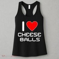 I Heart Cheese Balls Women's Tank Top thumb 3