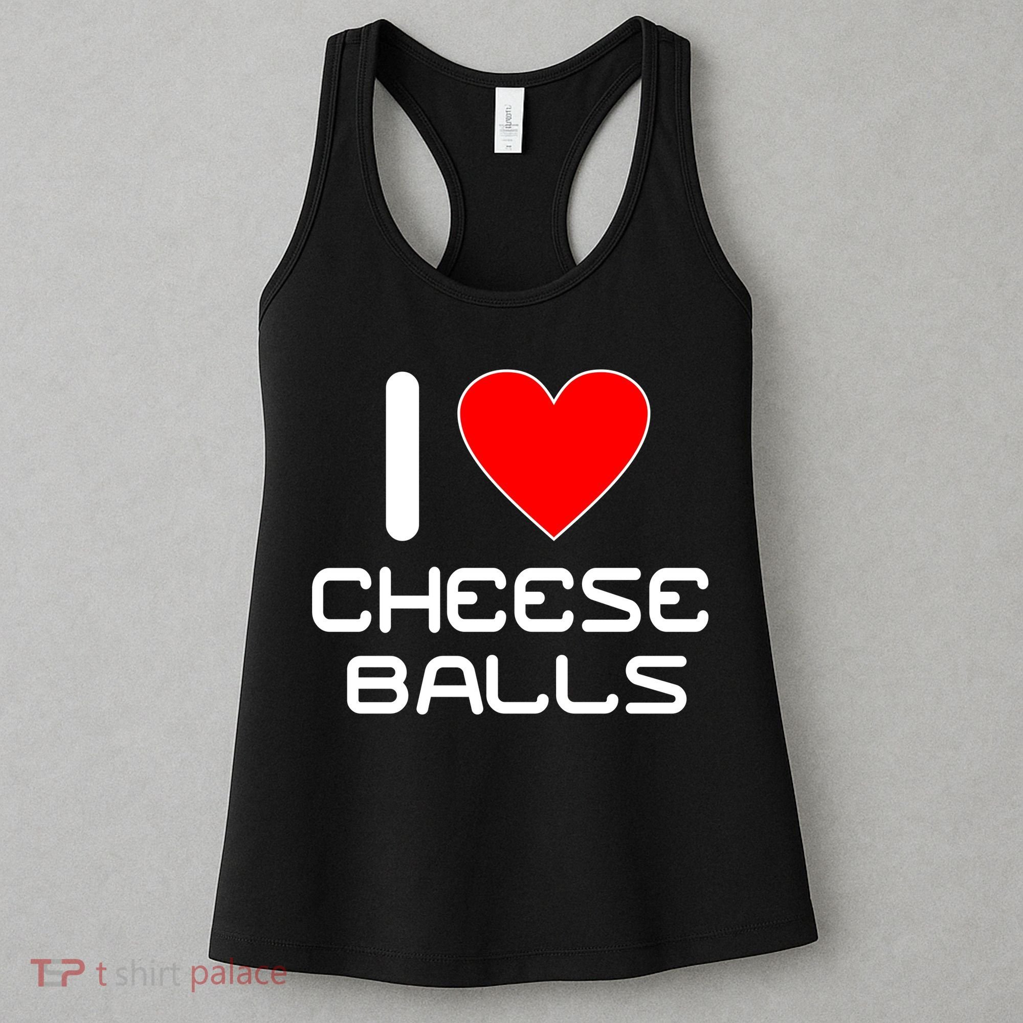 I Heart Cheese Balls Women's Tank Top