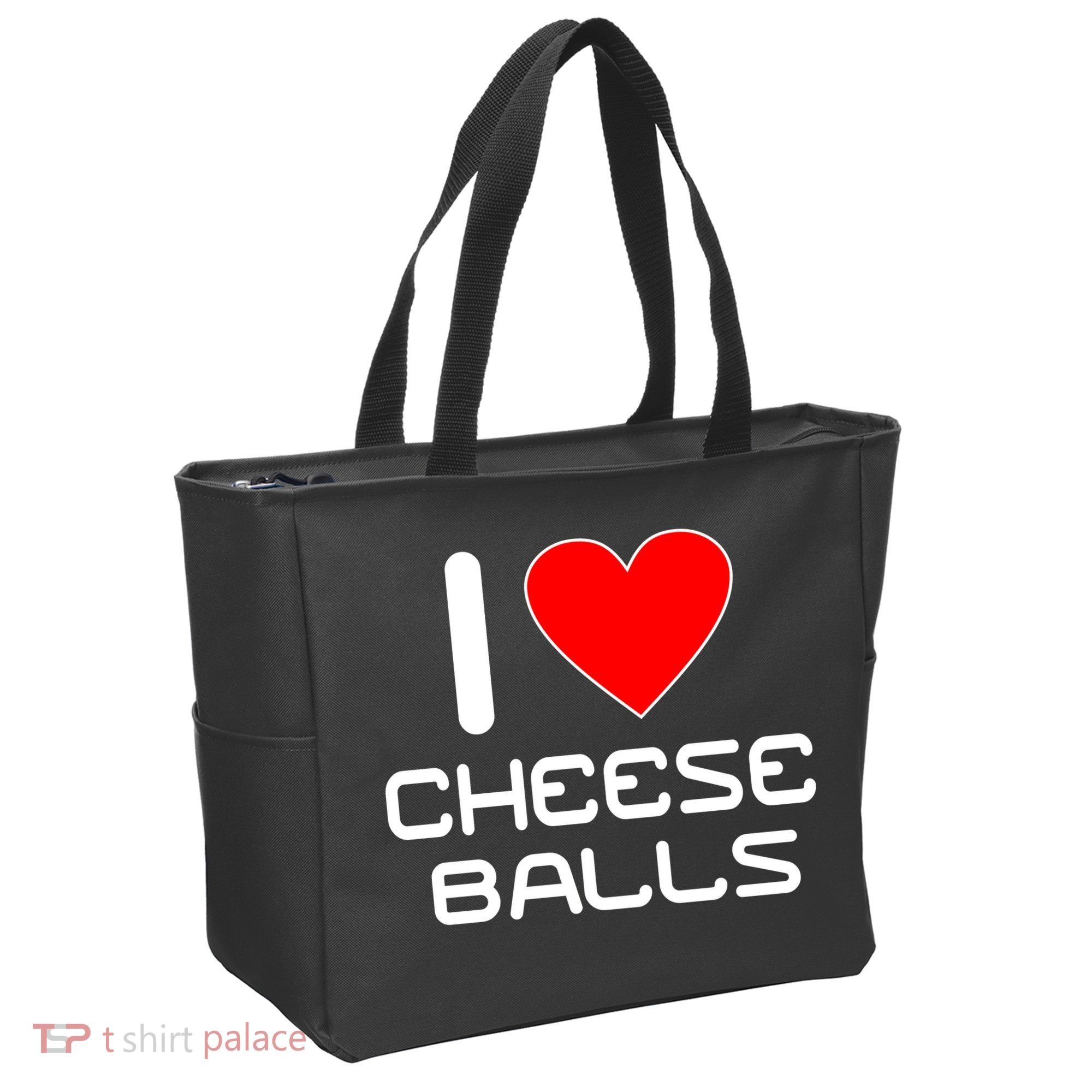I Heart Cheese Balls Tote Bag
