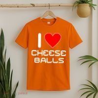 I Heart Cheese Balls T-Shirt thumb 2