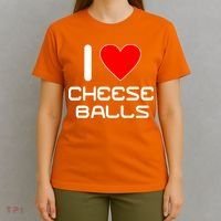 I Heart Cheese Balls T-Shirt thumb 4