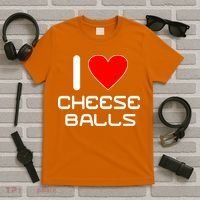 I Heart Cheese Balls T-Shirt thumb 5