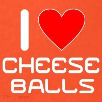 I Heart Cheese Balls Coaster thumb 2