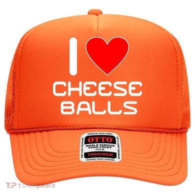 I Heart Cheese Balls Hat