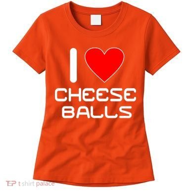 I Heart Cheese Balls Women's T-Shirt