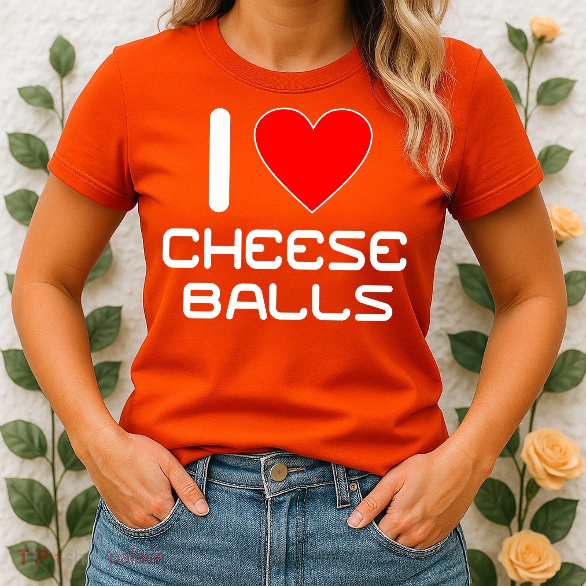 I Heart Cheese Balls Women's T-Shirt