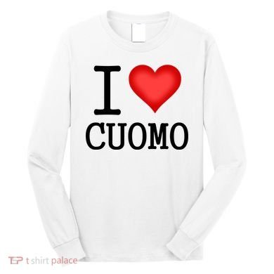 I Heart Cuomo Long Sleeve Shirt