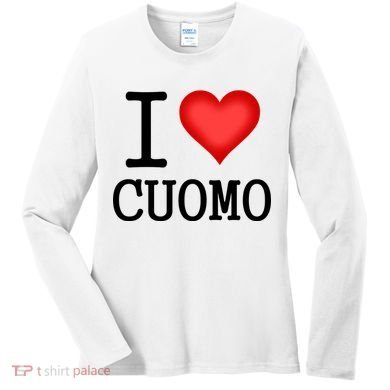 I Heart Cuomo Women's Long Sleeve Shirt