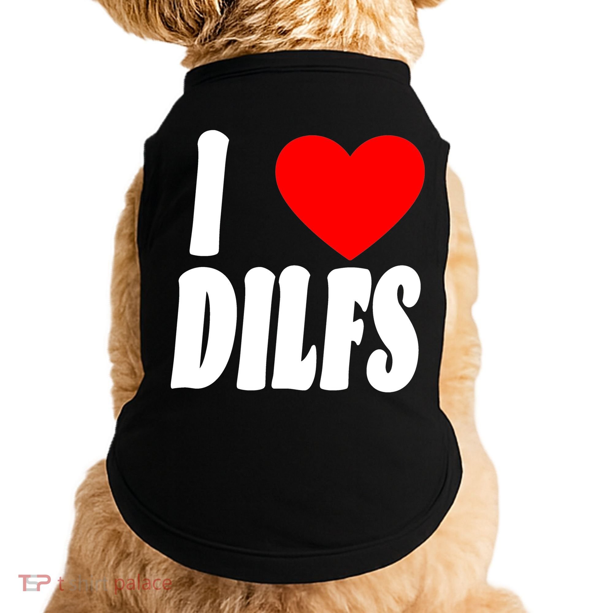 I Heart Dilfs Doggie Tank