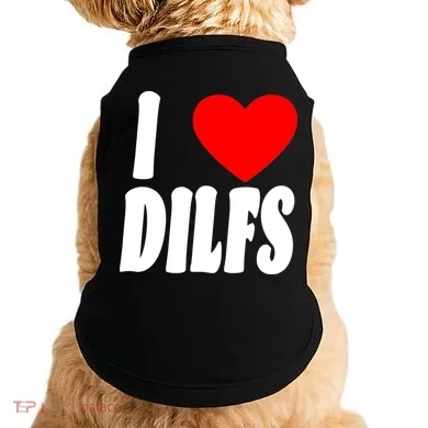 I Heart Dilfs Doggie Tank