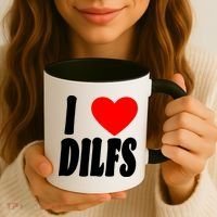I Heart Dilfs Coffee Mug thumb 3