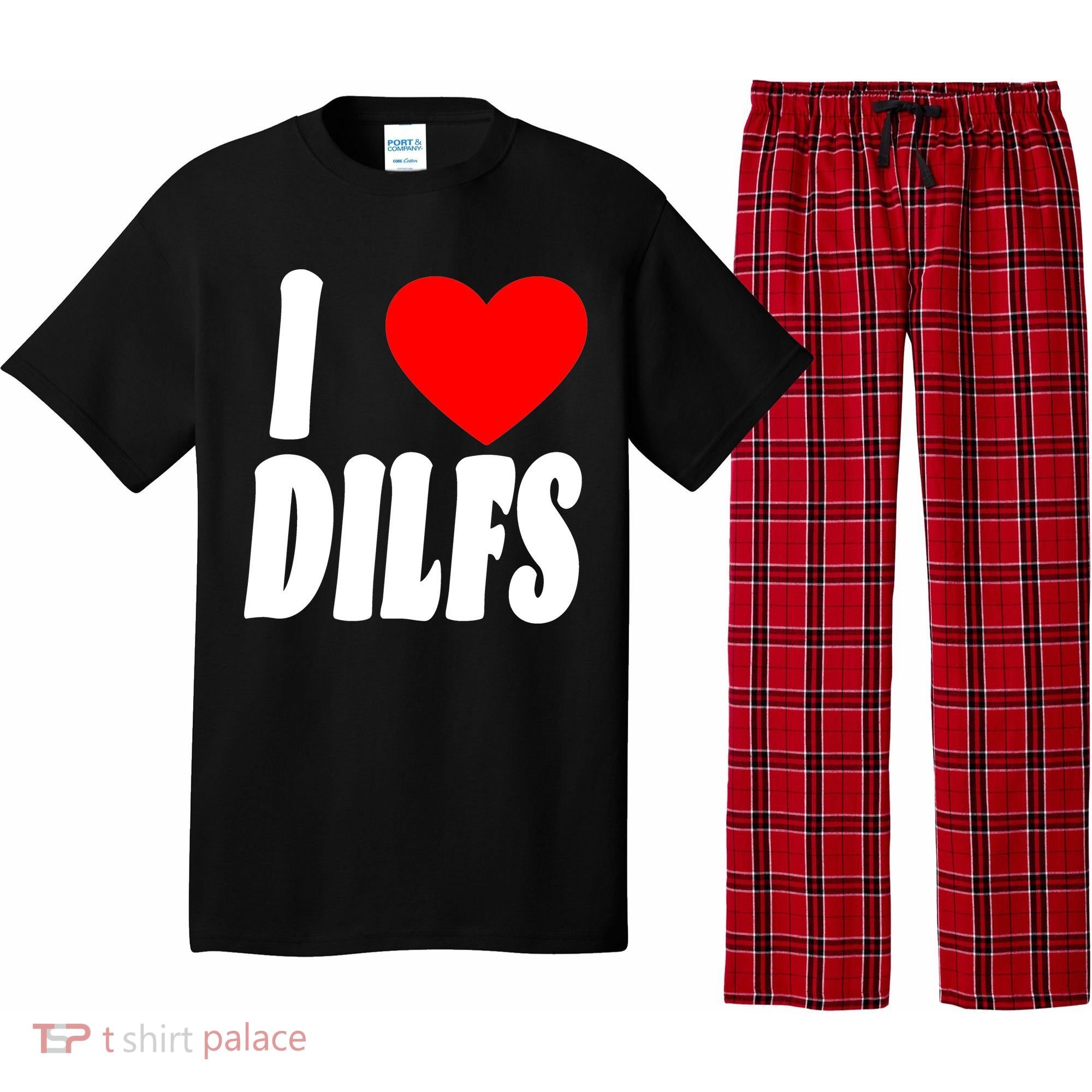 I Heart Dilfs Pajama Set