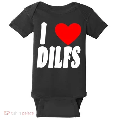 I Heart Dilfs Baby Bodysuit