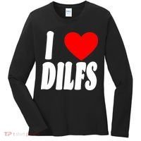 I Heart Dilfs Women's Long Sleeve Shirt thumb 0