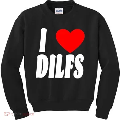 I Heart Dilfs Kids Sweatshirt