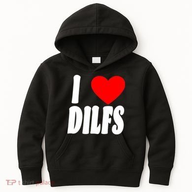 I Heart Dilfs Kids Hoodie