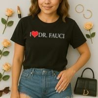 I Heart Dr Fauci Comfort Colors Boxy T-Shirt thumb 2