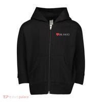 I Heart Dr Fauci Toddler Zip Fleece Hoodie thumb 0