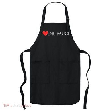 I Heart Dr Fauci Apron