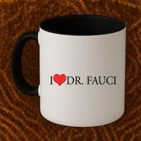 I Heart Dr Fauci Coffee Mug thumb 2