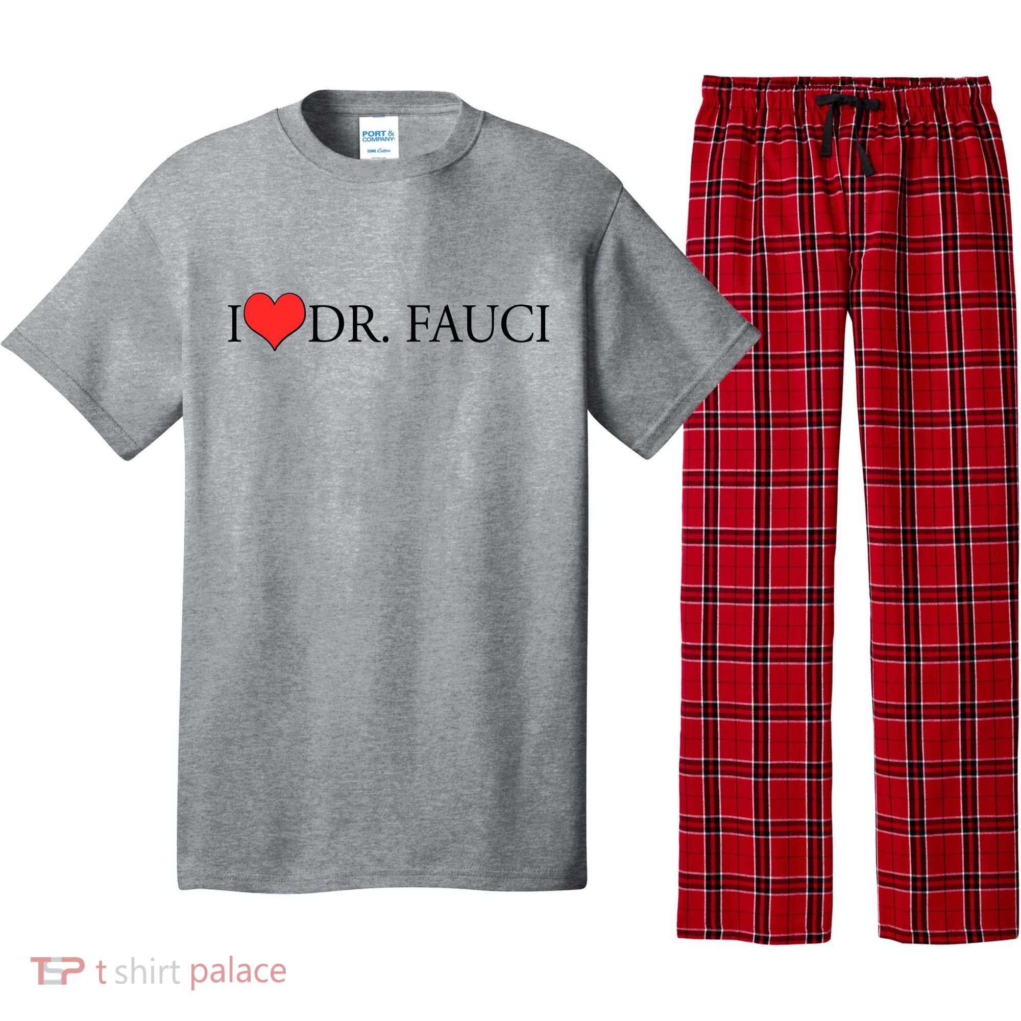I Heart Dr Fauci Pajama Set