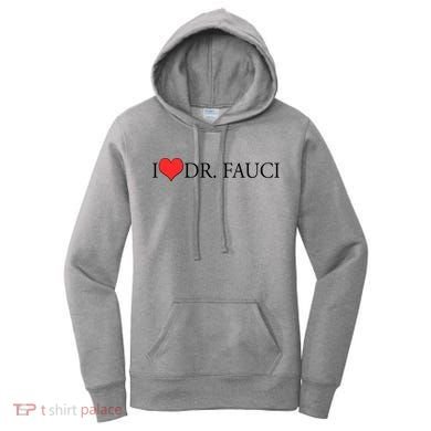 I Heart Dr Fauci Women's Hoodie