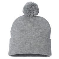 I Heart Dr Fauci Pom Pom 12in Knit Beanie thumb 1