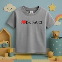 I Heart Dr Fauci Toddler T-Shirt thumb 3