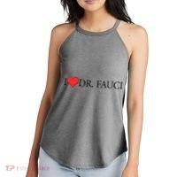 I Heart Dr Fauci Women's Perfect Tri Rocker Tank thumb 2