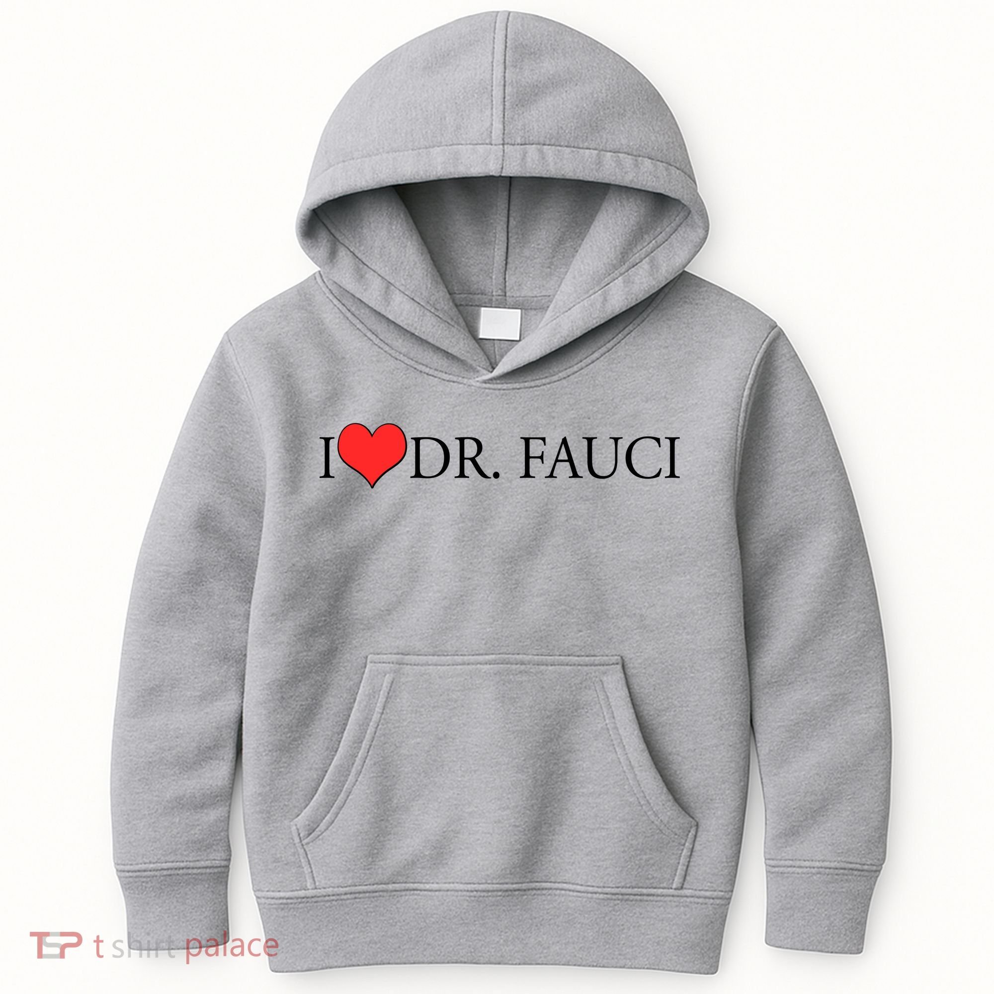 I Heart Dr Fauci Kids Hoodie