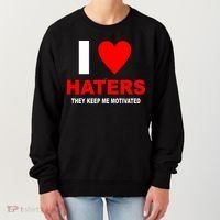 I Heart Haters Women's Sweatshirt thumb 0