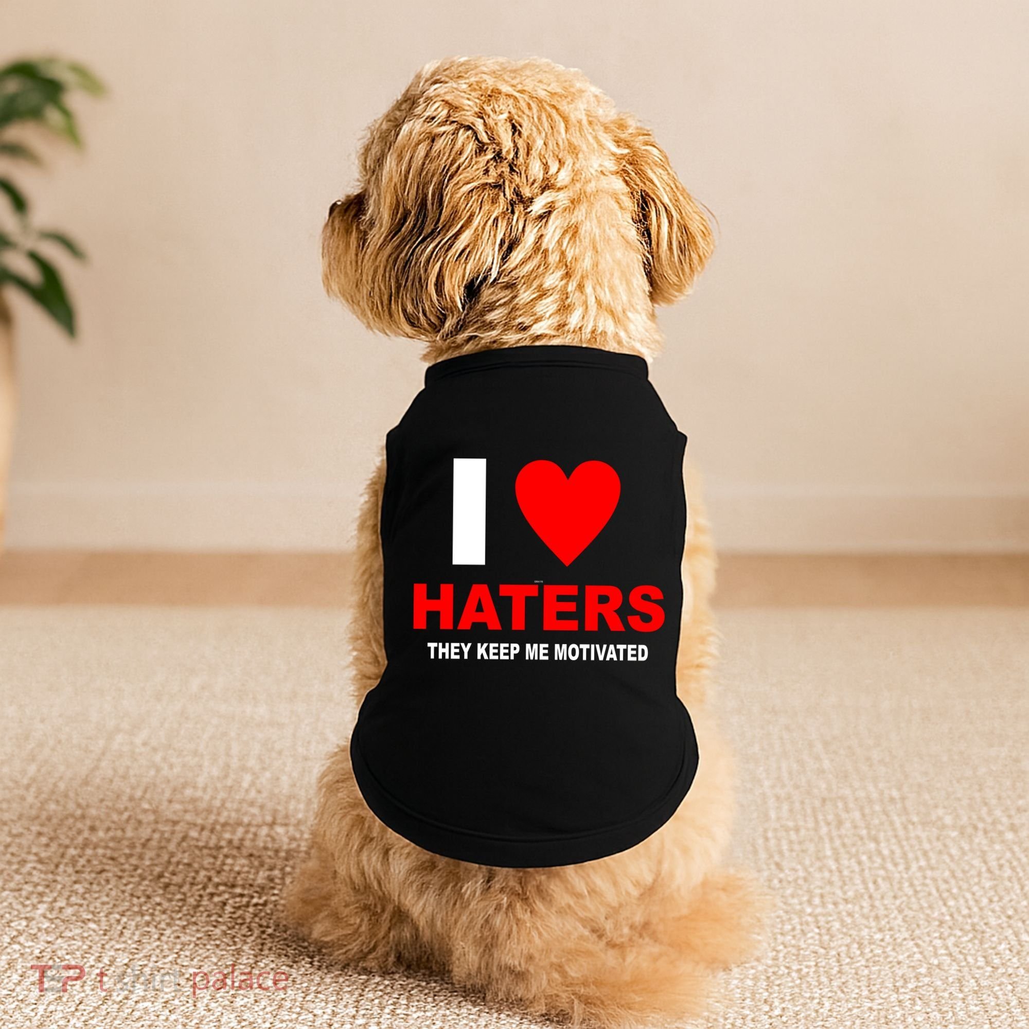 I Heart Haters Doggie Tank