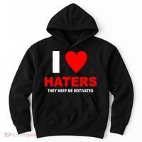 I Heart Haters Hoodie thumb 0
