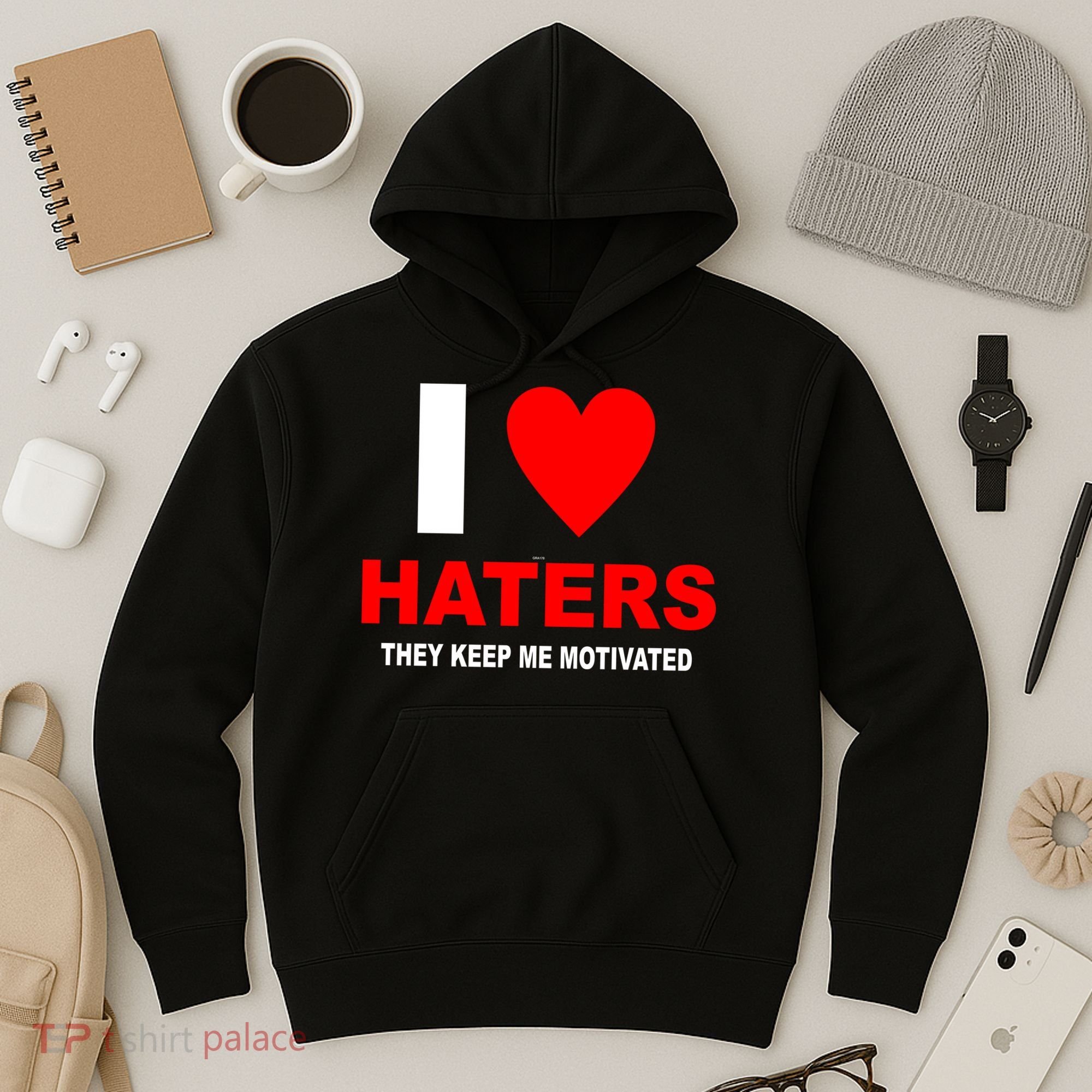 I Heart Haters Hoodie
