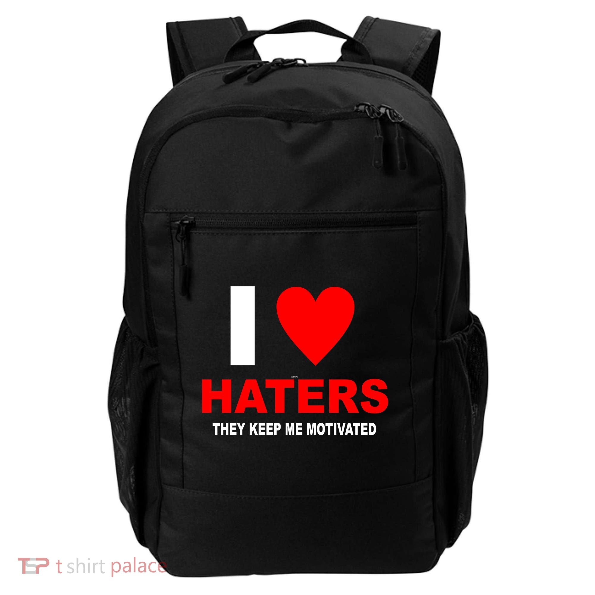 I Heart Haters Backpack