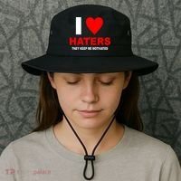 I Heart Haters Bucket Hat thumb 3