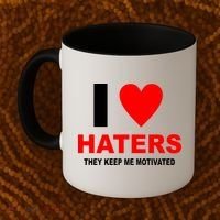 I Heart Haters Coffee Mug thumb 2