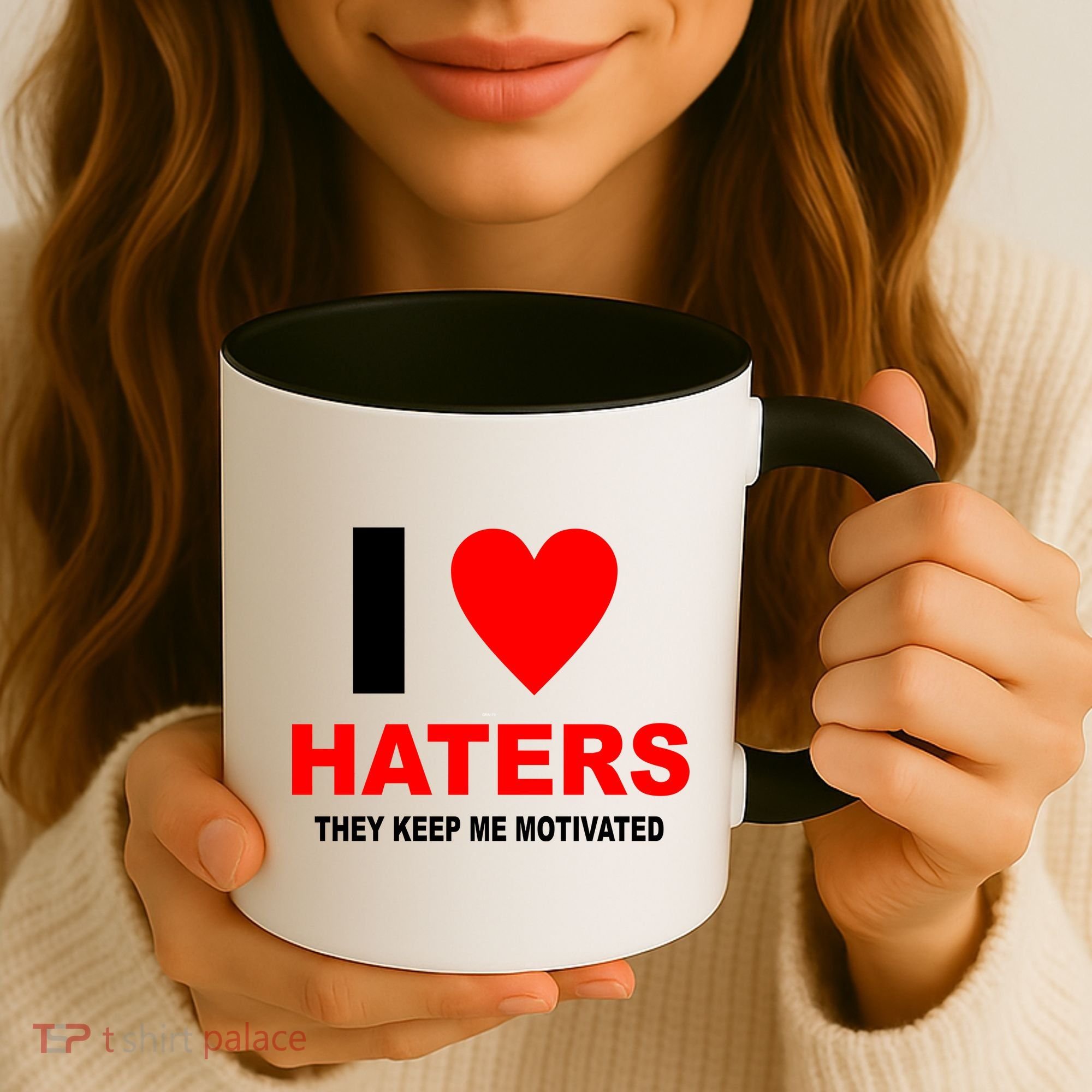 I Heart Haters Coffee Mug