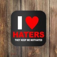 I Heart Haters Coaster thumb 0