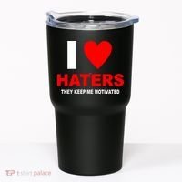 I Heart Haters Tumbler thumb 0